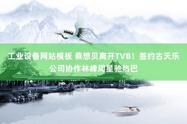 工业设备网站模板 蔡想贝离开TVB！签约古天乐公司协作林峰周星驰热巴