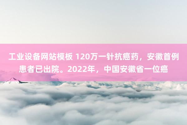 工业设备网站模板 120万一针抗癌药，安徽首例患者已出院。2022年，中国安徽省一位癌
